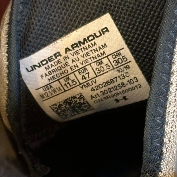 Mens Under Armour Curry 7 Floral Chinese New Year Sneakers Shoes Size 12.5 D GUC - Picture 6 of 7